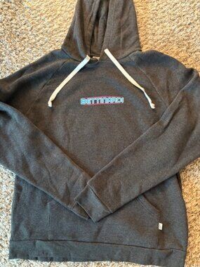 Bettinardi Panic Fat Cat Heathered Charcoal Hoodie - XL (brand new)